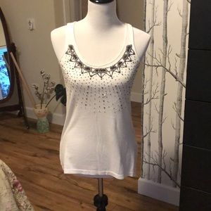 Old Navy bead embellished tank